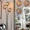 hofstein Lampadaire - Verre 15 cm Bernado Fumé, 3 lumières* Lampes Modernes