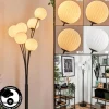 hofstein Lampadaire - Verre 12 cm Bernado Blanc, 6 lumières* Lampes Modernes