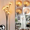 hofstein Lampadaire - Verre 10 cm Bernado Ambre, 6 lumières* Lampes Modernes