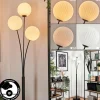 hofstein Lampadaire - Verre 15 cm Bernado Blanc, 3 lumières* Lampes Modernes