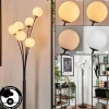 hofstein Lampadaire - Verre 10 cm Bernado Blanc, 6 lumières* Lampes En Verre
