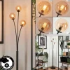 hofstein Lampadaire - Verre 10 cm Bernado Ambre, 3 lumières* Lampes En Verre
