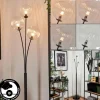 hofstein Lampadaire - Verre 15 cm Bernado Clair, 3 lumières* Lampes Modernes