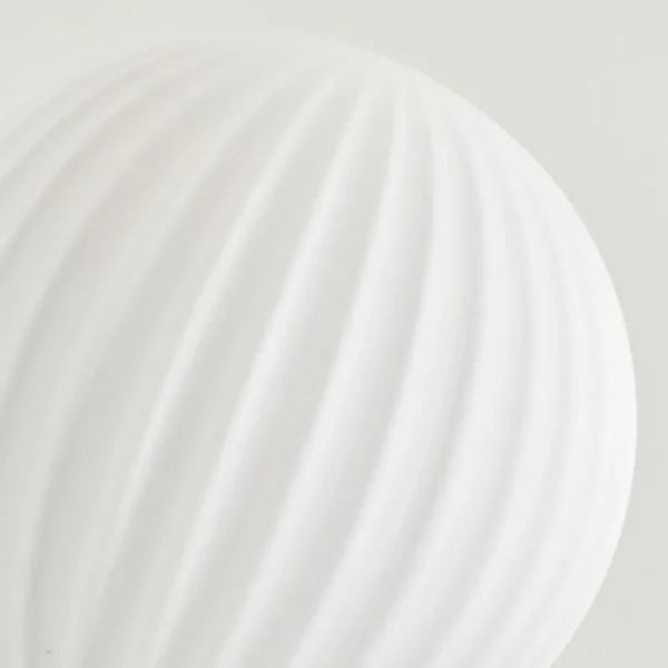 hofstein Lampadaire - Verre 15 cm Bernado Blanc, 3 lumières* Lampes Modernes