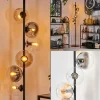 hofstein Lampadaire - Verre 15 cm Gastor Ambre, Clair, Fumé, 6 lumières* Lampes Modernes