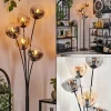 hofstein Lampadaire - Verre 15 cm Gastor Ambre, Clair, Fumé, 5 lumières* Lampes Modernes