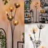 hofstein Lampadaire - Verre 15 cm Gastor Ambre, Clair, Fumé, 5 lumières* Lampes Modernes