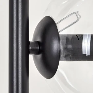 hofstein Lampadaire - Verre 15 cm Gastor Clair, 5 lumières* Lampes En Verre