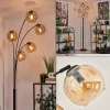 hofstein Lampadaire - Verre 15 cm Koyoto Ambre, 5 lumières* Lampes En Verre