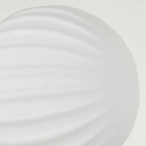 hofstein Lampadaire - Verre 10 cm Remaisnil Blanc, 5 lumières* Lampes Modernes