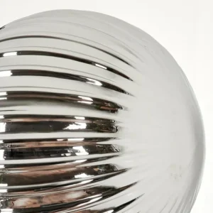 hofstein Lampadaire - Verre 15 cm Remaisnil Fumé, 5 lumières* Lampes Modernes