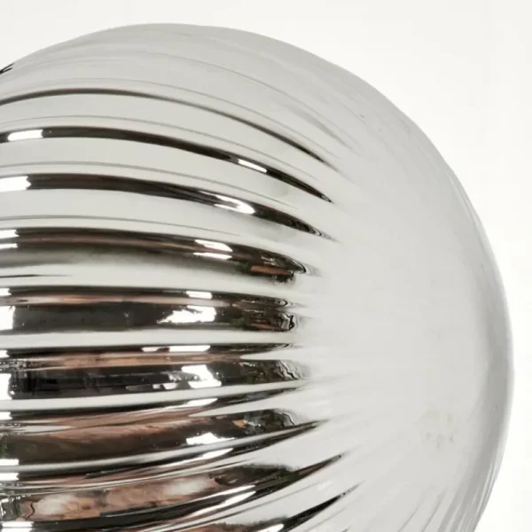 hofstein Lampadaire - Verre 15 cm Remaisnil Fumé, 5 lumières* Lampes Modernes