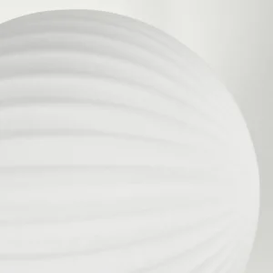 hofstein Lampadaire - Verre 15 cm Remaisnil Blanc, 6 lumières* Lampes Modernes