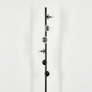 hofstein Lampadaire - Verre 10 cm Remaisnil Clair, 6 lumières* Lampes Modernes