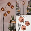 hofstein Lampadaire - Verre 15 cm Ripoll Cuivré, 5 lumières* Lampes En Verre