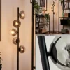 hofstein Lampadaire - Verre Remaisnil Clair, Fumé, 5 lumières* Lampes Modernes