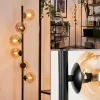 hofstein Lampadaire - Verre Remaisnil Noir, 6 lumières* Lampes En Verre