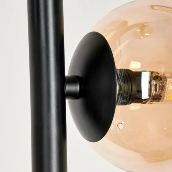 hofstein Lampadaire - Verre Remaisnil Ambre, 3 lumières* Lampes En Verre