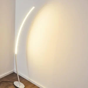 hofstein Lampadaire Antares LED Chrome, 1 lumière* Lampes Modernes