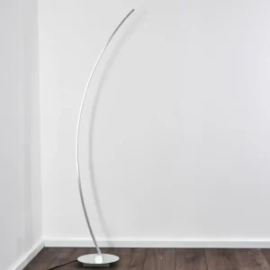 hofstein Lampadaire Antares LED Chrome, 1 lumière* Lampes Modernes