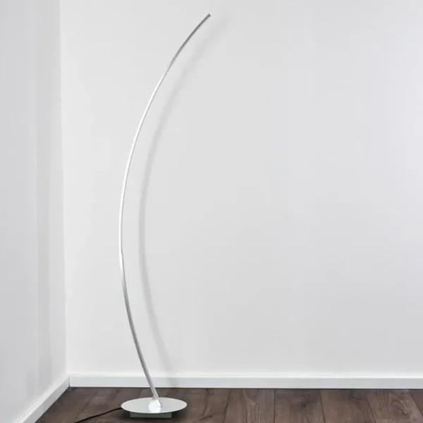 hofstein Lampadaire Antares LED Chrome, 1 lumière* Lampes Modernes