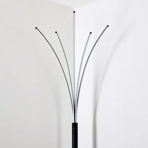 hofstein Lampadaire Bakersfield LED Noir, Blanc, 1 lumière* Lampes Modernes
