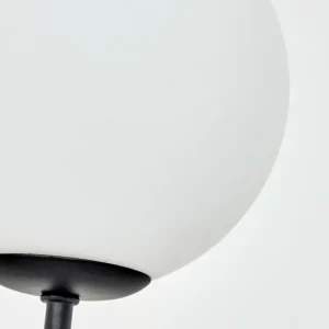 hofstein Lampadaire Bernado Noir, 5 lumières* Lampes En Verre