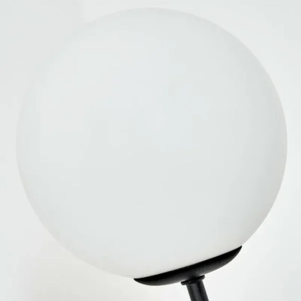 hofstein Lampadaire Bernado Noir, 5 lumières* Lampes En Verre