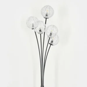 hofstein Lampadaire Bernado Noir, 5 lumières* Lampes Modernes