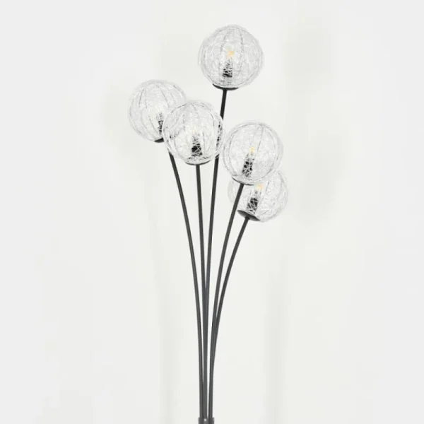 hofstein Lampadaire Bernado Noir, 5 lumières* Lampes Modernes