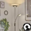 hofstein Lampadaire Biot LED Nickel mat, 2 lumières* Lampes Modernes