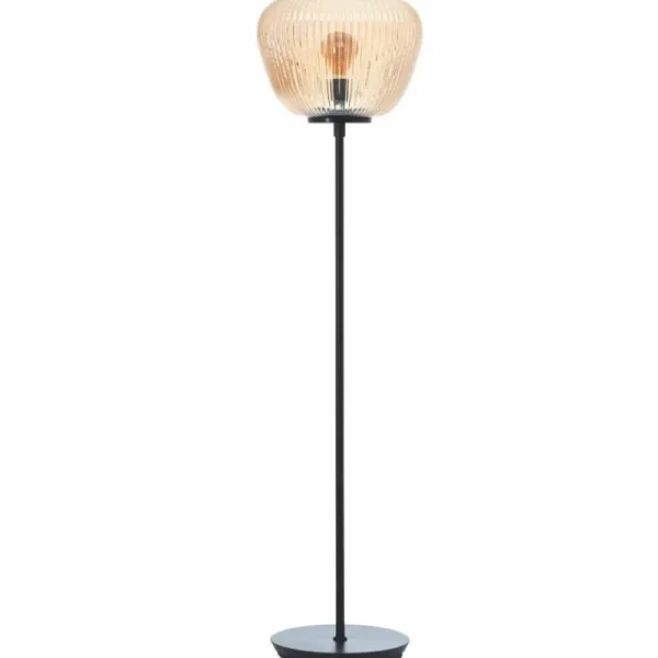 Luminaires Brilliant Lampadaire Brilliant Kaizen Noir, 1 lumière* Lampes En Verre