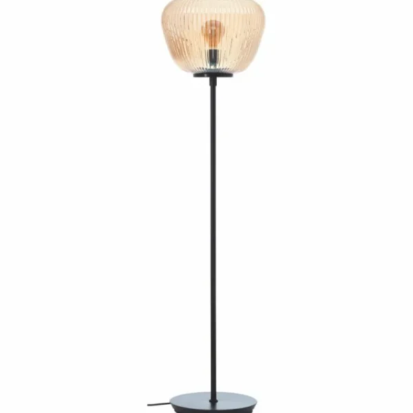 Luminaires Brilliant Lampadaire Brilliant Kaizen Noir, 1 lumière* Lampes En Verre