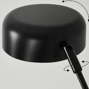 hofstein Lampadaire Camori Noir, 1 lumière* Lampes Modernes