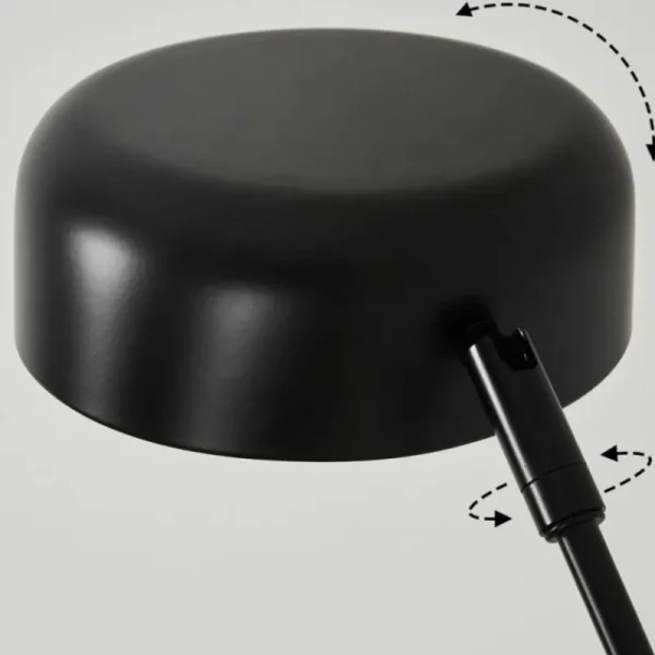 hofstein Lampadaire Camori Noir, 1 lumière* Lampes Modernes