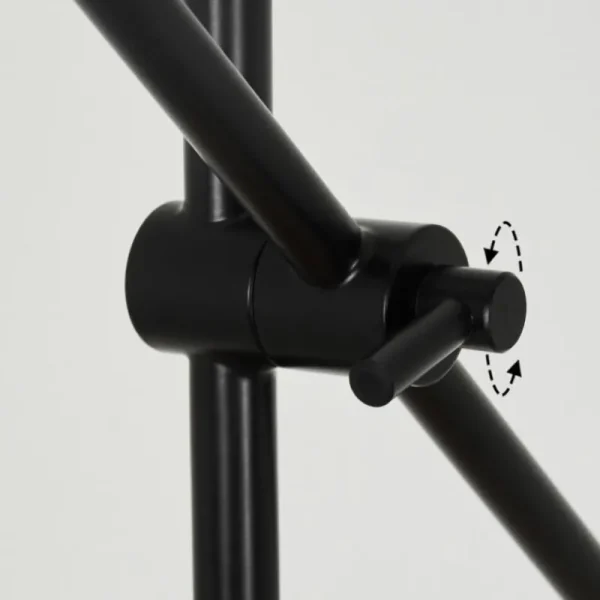 hofstein Lampadaire Camori Noir, 1 lumière* Lampes Modernes