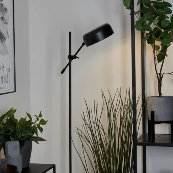 hofstein Lampadaire Camori Noir, 1 lumière* Lampes Modernes