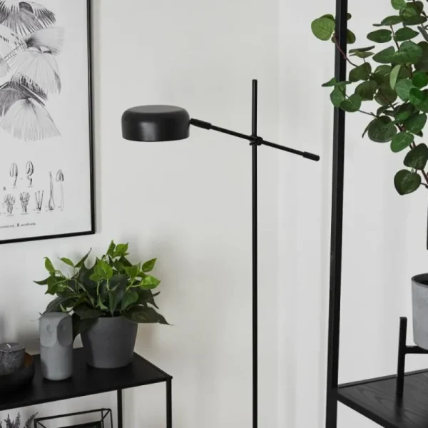 hofstein Lampadaire Camori Noir, 1 lumière* Lampes Modernes