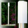 hofstein Lampadaire Caserta Acier inoxydable, 1 lumière* Lampes Modernes