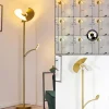 hofstein Lampadaire Cazis LED Laiton, 2 lumières* Lampes Modernes