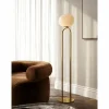 Design For The People by Nordlux Lampadaire SHAPES Laiton, 1 lumière* Lampes En Verre