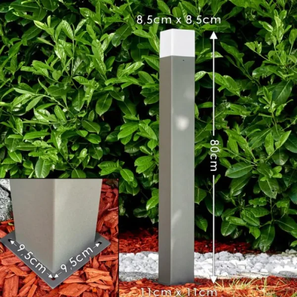 hofstein Lampadaire d'extérieur Algier LED Anthracite, 1 lumière* Lampes Modernes