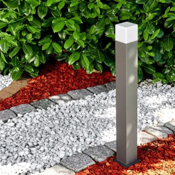 hofstein Lampadaire d'extérieur Algier LED Anthracite, 1 lumière* Lampes Modernes