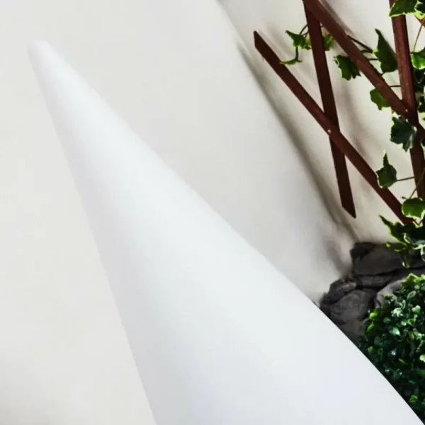 hofstein Lampadaire d'extérieur Bouilli LED Blanc, 1 lumière, Télécommandes, Changeur de couleurs* Lampes Modernes