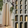 hofstein Lampadaire Dubuisson LED Anthracite, 1 lumière, Télécommandes* Lampes Modernes