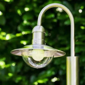 hofstein Lampadaire extérieur Elima Acier inoxydable, 1 lumière* Lampes Modernes