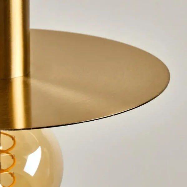 hofstein Lampadaire Faido Laiton, 1 lumière* Lampes Modernes