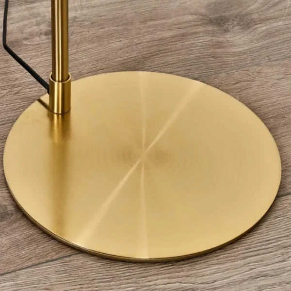 hofstein Lampadaire Faido Laiton, 1 lumière* Lampes Modernes