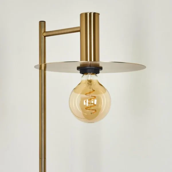 hofstein Lampadaire Faido Laiton, 1 lumière* Lampes Modernes
