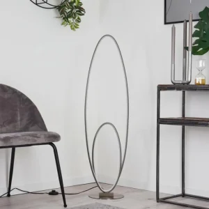 hofstein Lampadaire Harpeth LED Gris, 1 lumière* Lampes Modernes